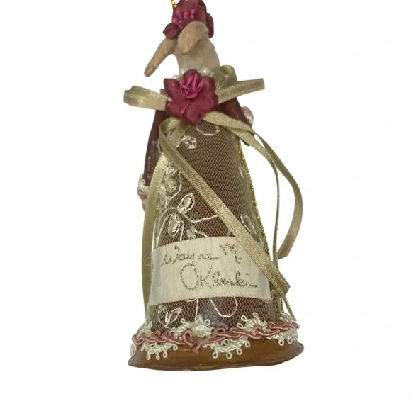 Wayne M. Kleski Katherine’s Collection Hare Rabbit Christmas Ornament - Picture 7 of 9